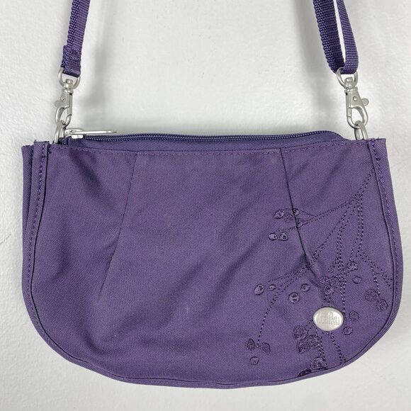 Haiku Handbags - HAIKU Crossbody Shoulder Bag Purple Multi Pockets Travel Purse RFID Y2K 90’s